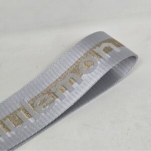 🩶 Lululemon never lost vapor gold keychain